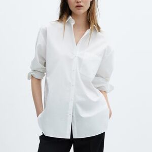 NWT 100% sustainable cotton oversized buttonup